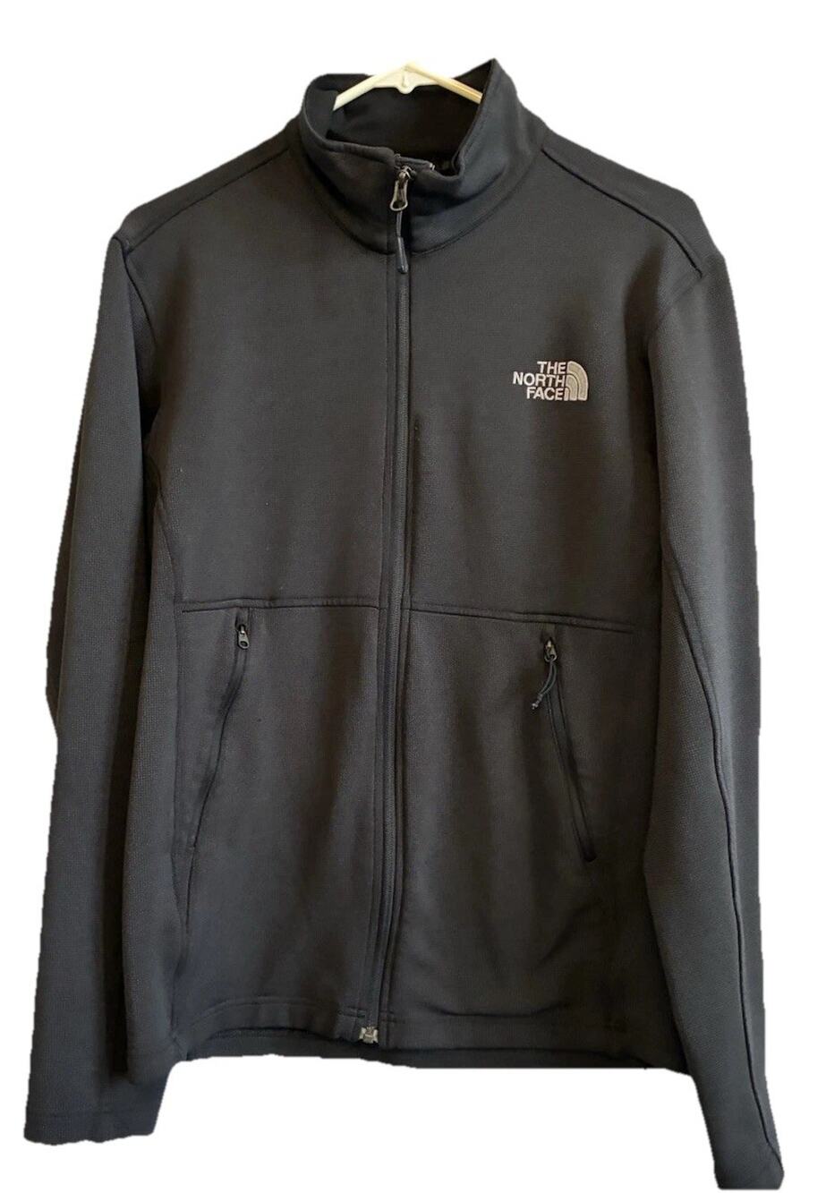 The North Face Black Charcoal Fleece Full-Zip Jacket Gorpcore Outdoor Men S